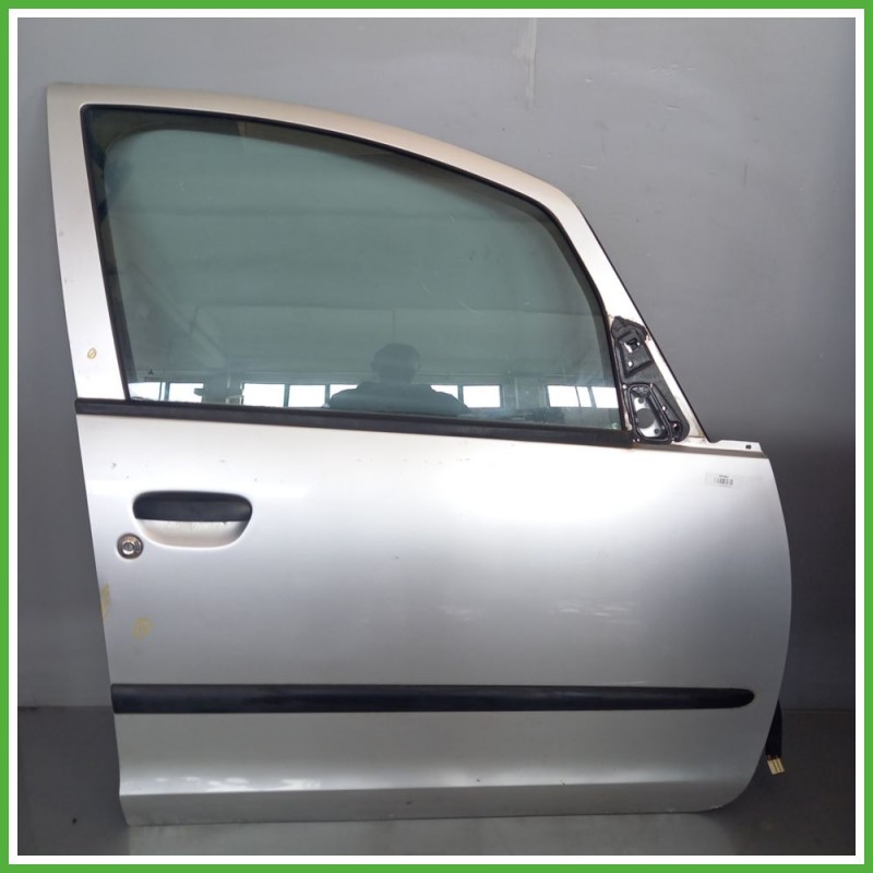 Porta Portiera Sportello Anteriore Destra DX GRIGIO CHIARO MITSUBISHI COLT 7a Serie Berlina 2004 2009 Originale Usato