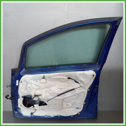 Porta Portiera Sportello Anteriore Destra DX BLU FIAT GRANDE PUNTO 2Y Berlina 2005 2008 Originale Usato