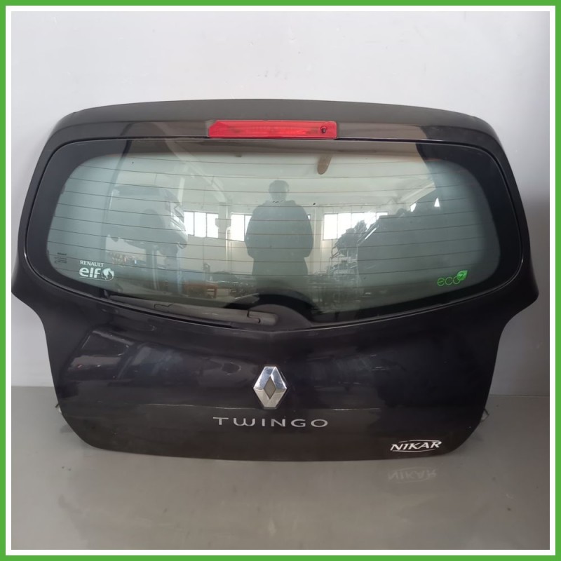 Portellone Bagagliaio Cofano Baule Posteriore RENAULT TWINGO 2a Serie 2007 2012 NERO - NV676 Berlina Originale Usato