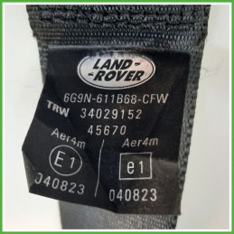 Cintura di Sicurezza Posteriore Destro DX (Lato Passeggero) LAND ROVER FREELANDER 2.2 LR043867 2006 2015 TRW 34029152