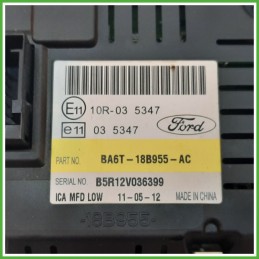 Display Indicatore Multifunzionale FORD FIESTA CB1 1.4 16V BA6T18B955AC 2008 2013