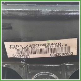 Airbag Guidatore Sinistro SX FIAT PUNTO 2U 1.2 8V 7353352420 2003 2007 TRW 022532