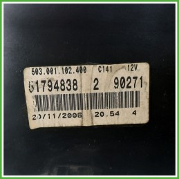 Quadro strumenti contachilometri tachimetro FIAT GRANDE PUNTO 2Y 1.2 51794838