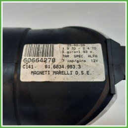 Quadro strumenti contachilometri tachimetro MAGNETI MARELLI 61.6034.993.3 ALFA ROMEO 156 1a Serie 1.9 JTD 60664278
