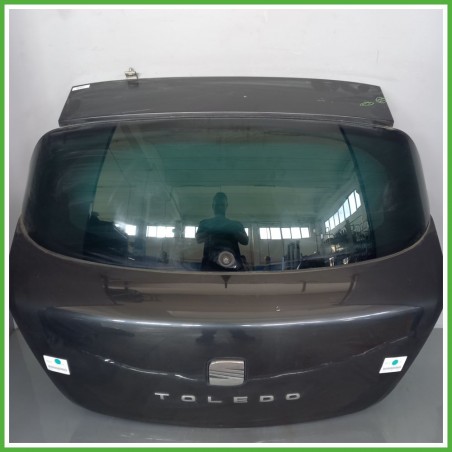 Portellone Bagagliaio Cofano Baule Posteriore SEAT TOLEDO 5P 2004 2009 GRIGIO SCURO Berlina Originale Usato