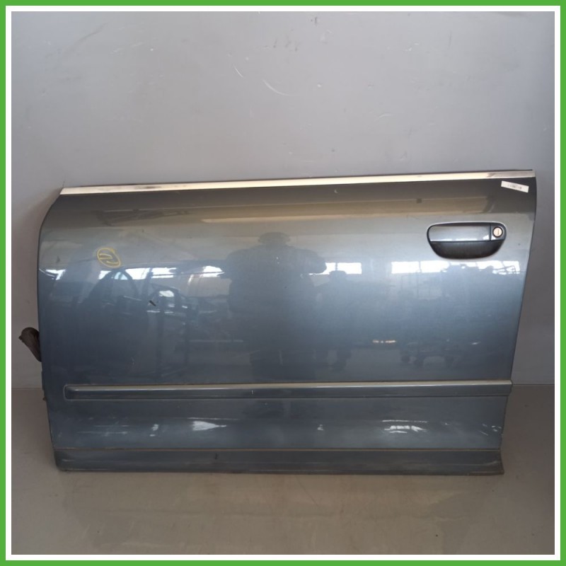 Porta Portiera Sportello Anteriore Sinistra SX GRIGIO AUDI A4 8E Station Wagon 2000 2004 Originale Usato