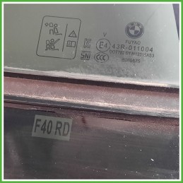 Cristallo Laterale Fisso Posteriore Destro DX BMW Serie 1 5P F40 5 Porte 51357452416 2019