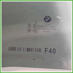 Cristallo Laterale Scendente Posteriore Destro DX BMW Serie 1 5P F40 5 Porte 51357469092 2019