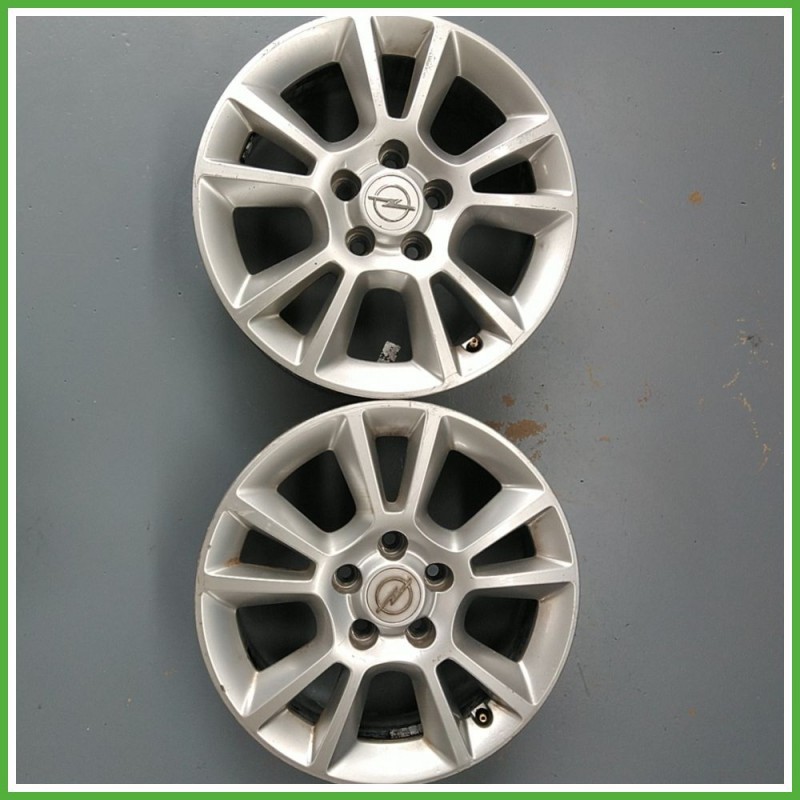 Cerchio Singolo in Lega OPEL MERIVA (X03) (dal 03/2003 al 12/2010) 16 pollici 16" 6.0J 5x110 ET 44 originale usato al pz