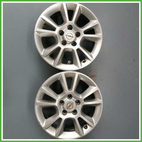 Cerchio Singolo in Lega OPEL MERIVA (X03) (dal 03/2003 al 12/2010) 16 pollici 16" 6.0J 5x110 ET 44 originale usato al pz