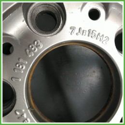 Cerchio Singolo in Lega BMW Serie 3 (E46) (dal 05/1998 al 09/2001) 15 pollici 15" 7.0J 5x120 ET 47 originale usato al pz