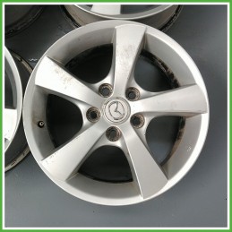 Cerchi in Lega MAZDA Mazda 3 (dal 10/2003 al 08/2006) 16 pollici 16" 6.5J 5x114.3 ET 52.5 4pz originali usati