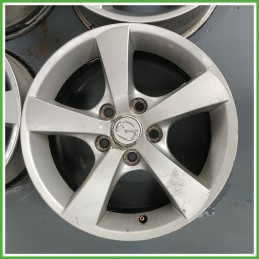 Cerchi in Lega MAZDA Mazda 3 (dal 10/2003 al 08/2006) 16 pollici 16" 6.5J 5x114.3 ET 52.5 4pz originali usati