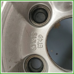 Cerchi in Lega OPEL ASTRA (A04) (dal 01/2004 al 03/2011) 15 pollici 15" 6.0J 5x105 ET 49 4pz originali usati