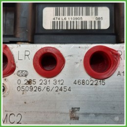 Centralina ABS Modulo Pompa BOSCH 0265800306 0265231312 FIAT PANDA 2Q Originale Usato