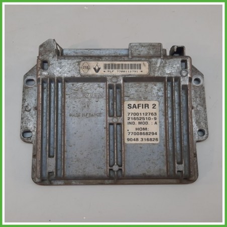 Centralina Motore Iniezione ECU SAGEM 21652510-9 RENAULT CLIO 2a Serie 1.2 43kw 7700112763 1998 2001