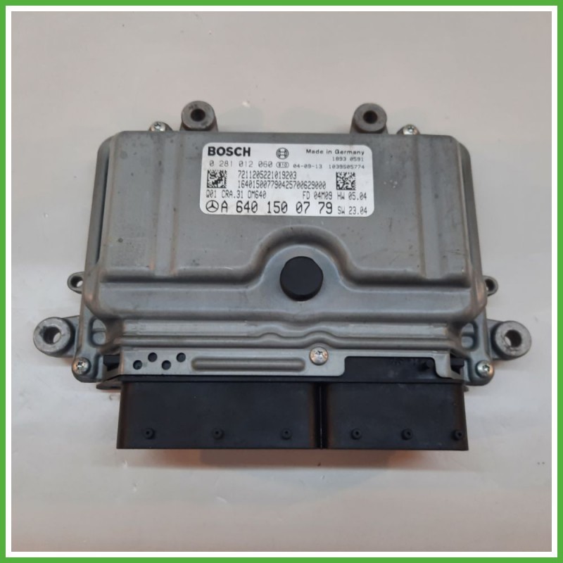 Centralina Motore Iniezione ECU BOSCH 0281012060 MERCEDES-BENZ Classe A W/C169 CDI 80kw A6401500779 2004 2013