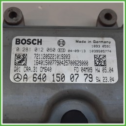 Centralina Motore Iniezione ECU BOSCH 0281012060 MERCEDES-BENZ Classe A W/C169 CDI 80kw A6401500779 2004 2013