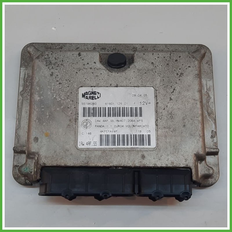 Centralina Motore Iniezione ECU MAGNETI MARELLI IAW4AF.SS FIAT PANDA 2Q 1.1 40kw 55196260 2003 2010