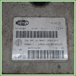 Centralina Motore Iniezione ECU MAGNETI MARELLI IAW4AF.SS FIAT PANDA 2Q 1.1 40kw 55196260 2003 2010
