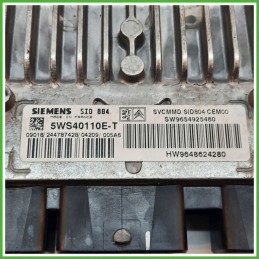 Centralina Motore Iniezione ECU SIEMENS 5WS40100E-T CITROEN C3 1a Serie 1.4 50kw 9648624280 2002 2005