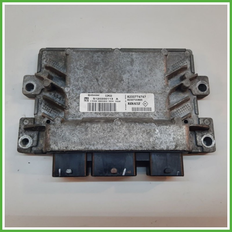 Centralina Motore Iniezione ECU CONTINENTAL S120200113A RENAULT TWINGO 2a Serie 1.2 43kw 8200774747 2007 2012