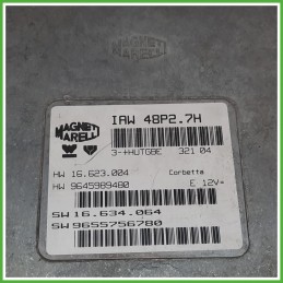 Centralina Motore Iniezione ECU MAGNETI MARELLI IAW48P.2 CITROEN C2 1.1 44kw 9645989480 2003 2010