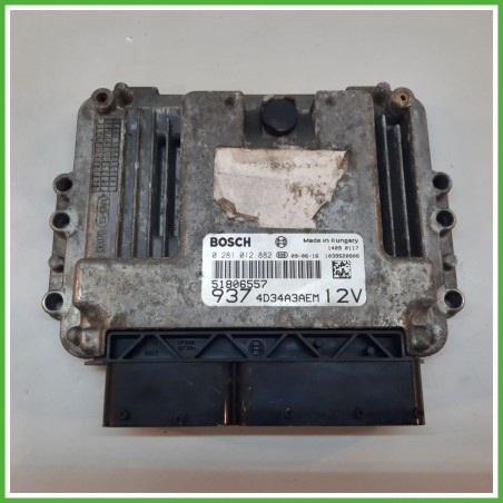 Centralina Motore Iniezione ECU BOSCH 0281012882 ALFA ROMEO 147 W8 1.9 JTD 88kw 51806557 2004 2011