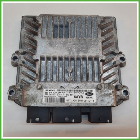 Centralina Motore Iniezione ECU SIEMENS 5WS40140D-T FORD FIESTA CBK 1.4 50kw 3S6112A650LB 2002 2005