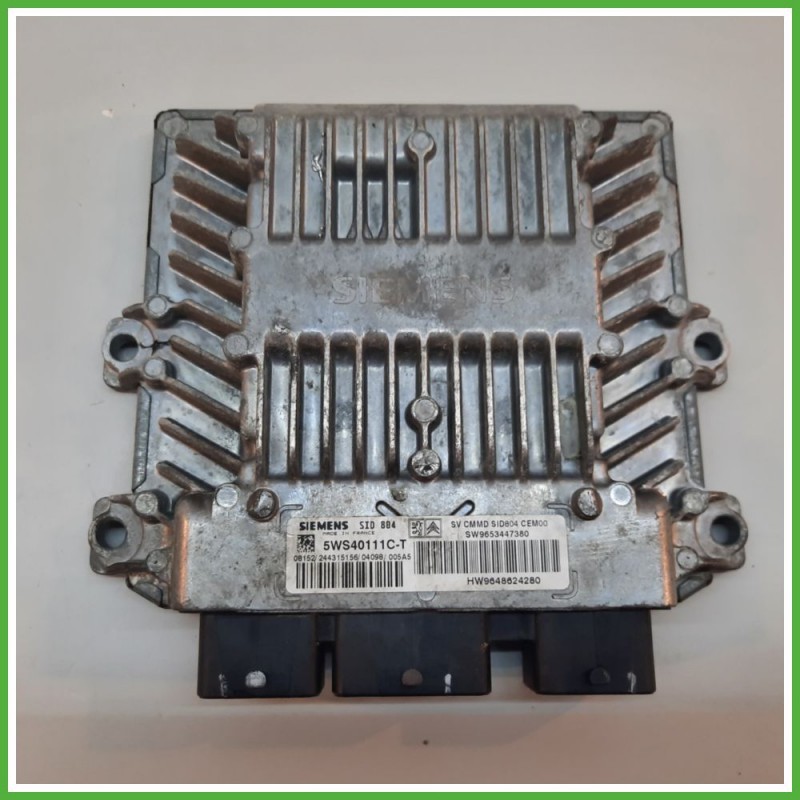 Centralina Motore Iniezione ECU SIEMENS 5WS40111C-T CITROEN C2 1.4 50kw 9653447380 2003 2010