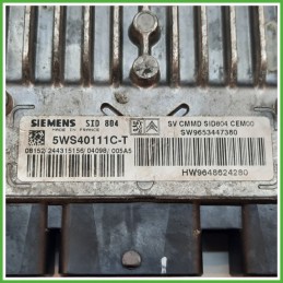 Centralina Motore Iniezione ECU SIEMENS 5WS40111C-T CITROEN C2 1.4 50kw 9653447380 2003 2010