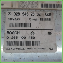 Centralina Controllo Elettronico Stabilita ESP+BAS BOSCH 0265109459 MERCEDES-BENZ Classe A W168 0285452632 1997 2001