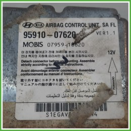 Centralina Airbag MOBIS 07959-10620 KIA PICANTO 1a Serie 1.0 12V 9591007620 2004 2008