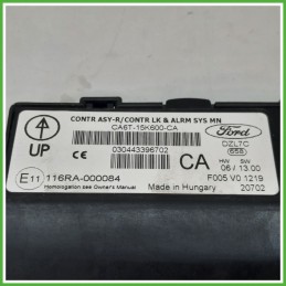 Centralina BCM Control Module BOSCH CA6T-15K600-CA FORD FIESTA CB1 1.4 16V 1741770 2008 2013