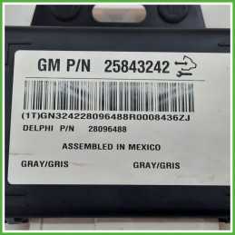 Centralina BCM Control Module DELPHI 28096488 CHEVROLET (DAEWOO) CAPTIVA C100 2.0 16V 25843242 2006 2011