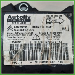 Centralina Airbag AUTOLIV 620674300 CITROEN C3 A51 1.4 9676209280 2013 2017