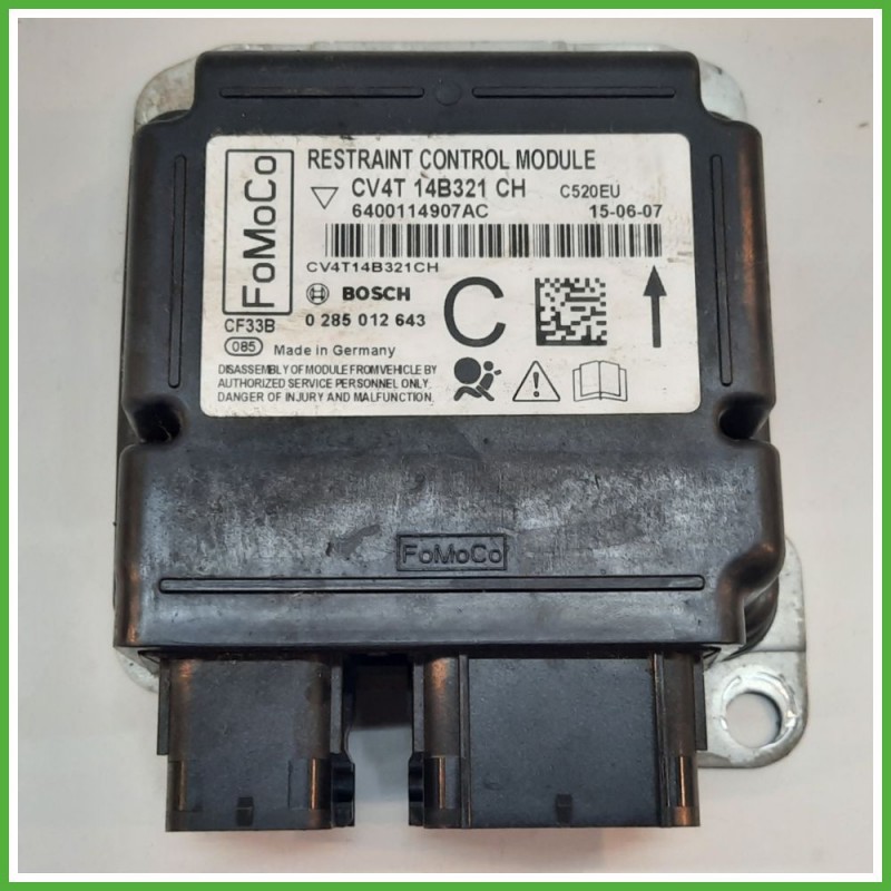 Centralina Airbag BOSCH 0285012643 FORD KUGA 2.0 TDCI CV4T14B321CH 2012 2016