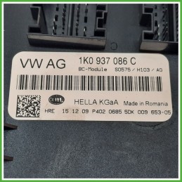 Centralina Confort Abitacolo HELLA P4020685 VOLKSWAGEN GOLF 5K/AJ 1.2 TSI 1K0937087EZ0R 2008 2012