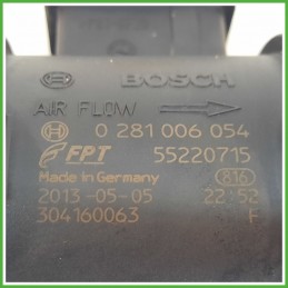 Debimetro Misuratore Massa Aria BOSCH 0281006054 ALFA ROMEO MiTo 10 1.3 JTDm 55220715 2013 2019