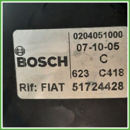 Servofreno Pompa Freni Depressore BOSCH 0204051000 FIAT PANDA 2Q 1.3 16V 51724428