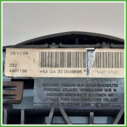 Airbag Guidatore Sinistro SX CITROEN C4 1.6 16V 96471578ZD 2004 2010 CITROEN 5AGA3S0049695