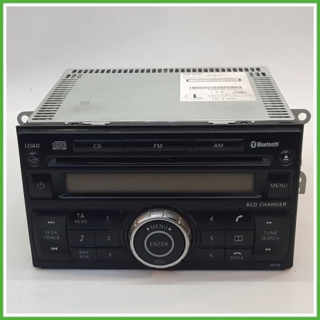 Autoradio NISSAN QASHQAI J10E/JJ10E 1.5 dCi 28185JD40A 2007 2010 NISSAN PN-2804F