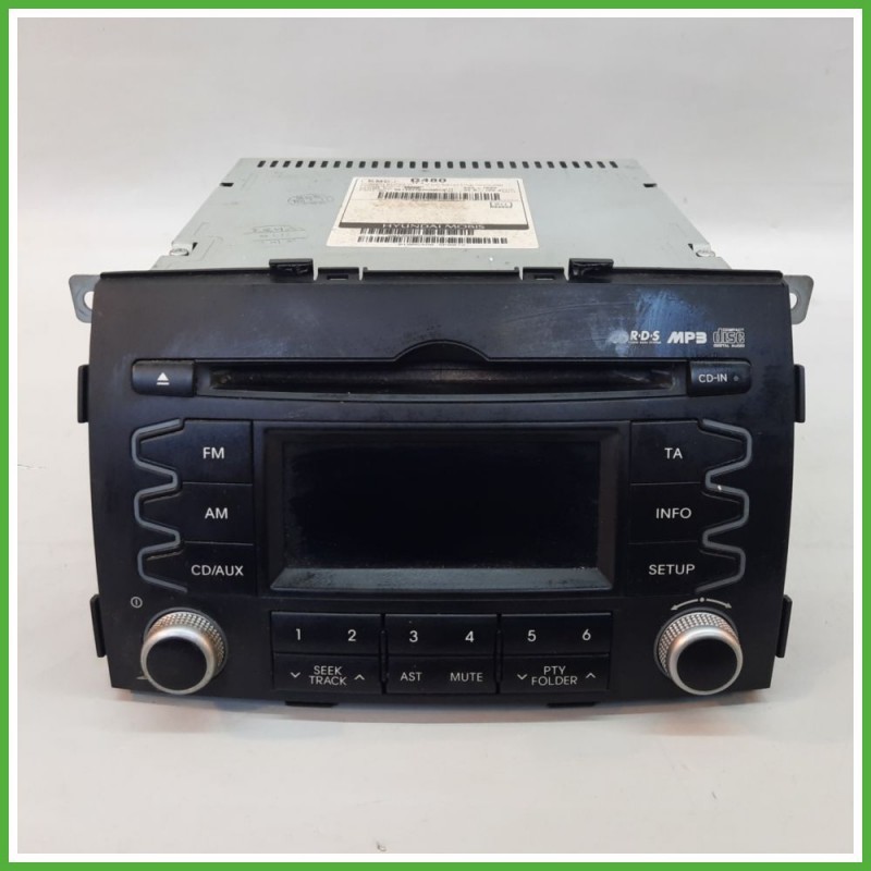 Autoradio KIA SORENTO 2a Serie 2.2 16V 961402P600CA 2009 2011 MOBIS G480