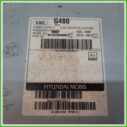 Autoradio KIA SORENTO 2a Serie 2.2 16V 961402P600CA 2009 2011 MOBIS G480