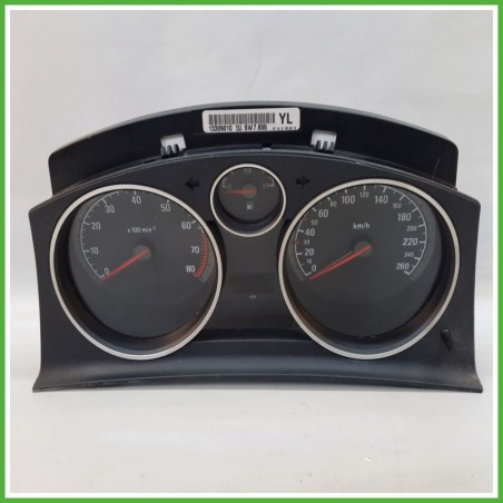 Quadro strumenti contachilometri tachimetro VDO A2C53164391-1 OPEL ZAFIRA P12 1.6 13309010