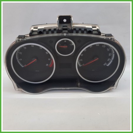 Quadro strumenti contachilometri tachimetro JOHNSON CONTROLS P0013285375 OPEL CORSA S07 1.2 16V 1303304