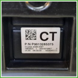 Quadro strumenti contachilometri tachimetro JOHNSON CONTROLS P0013285375 OPEL CORSA S07 1.2 16V 1303304