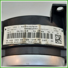 Quadro strumenti contachilometri tachimetro VDO A2C53337652 PEUGEOT 207 1.4 8V 9666132380