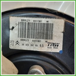 Servofreno Pompa Freni Depressore TRW 88NL21 CITROEN C3 2a Serie 1.1 9682338280