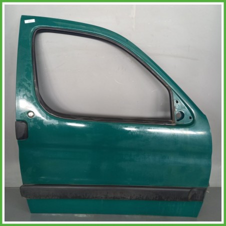 Porta Portiera Sportello Anteriore Destra DX VERDE PEUGEOT RANCH 0 1996 2002 Originale Usato